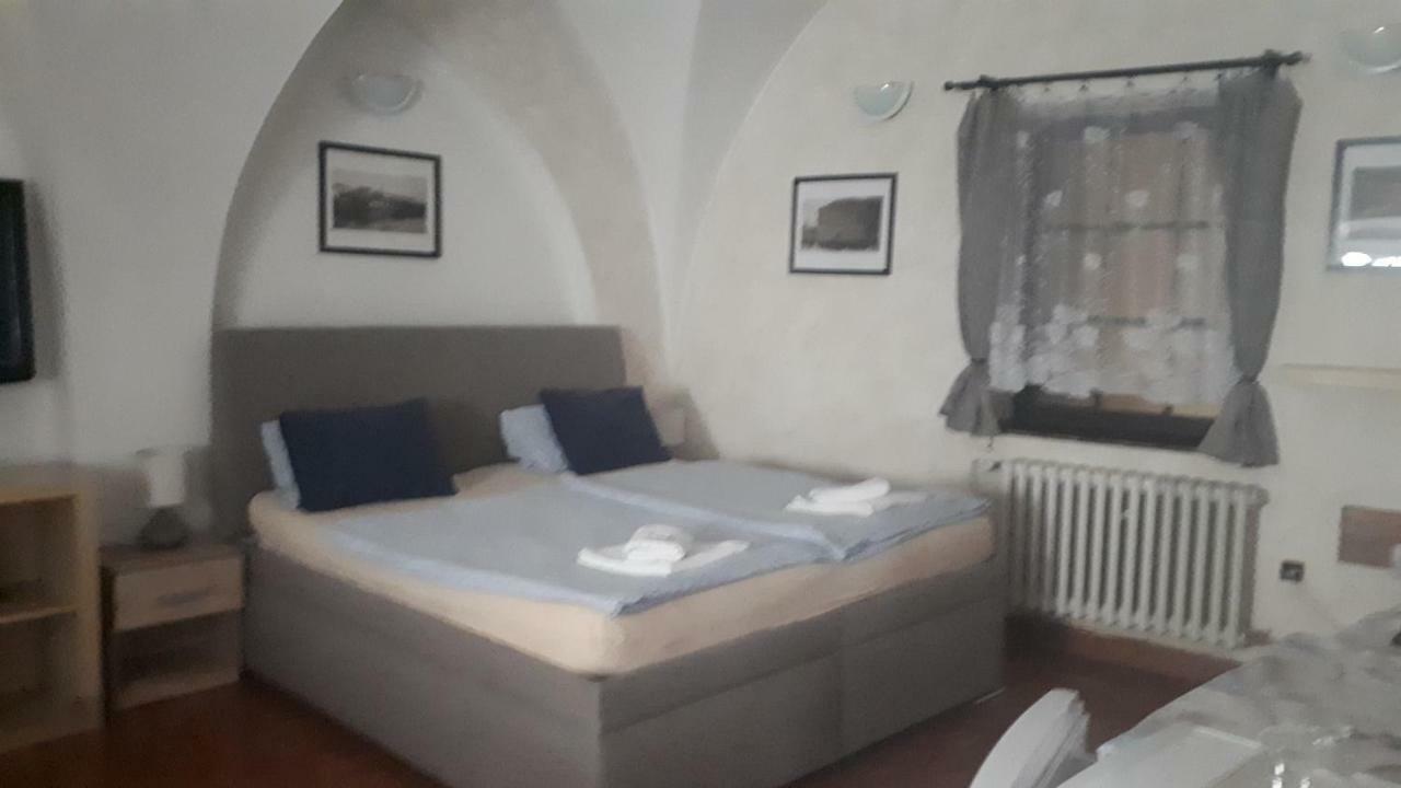 Penzion a restaurace Modrá růže Tábor Exterior foto